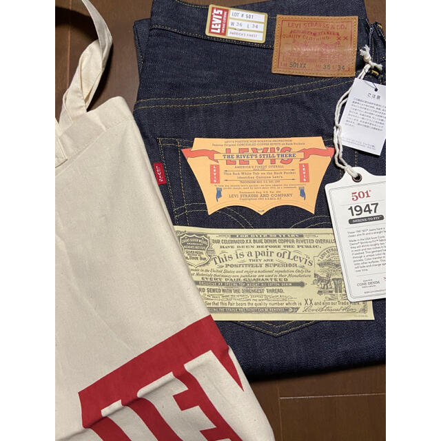 リーバイス 米国製 Levi's LVC 501xx 1947 未使用品Levi