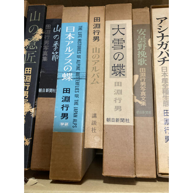 田淵行男　写真集　山の意匠他　12点　まとめ売り　レア エンタメ/ホビーの本(アート/エンタメ)の商品写真