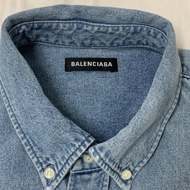 Balenciaga(バレンシアガ)のバレンシアガ　BALENCIAGA デニムシャツ　サイズ37 メンズのトップス(シャツ)の商品写真