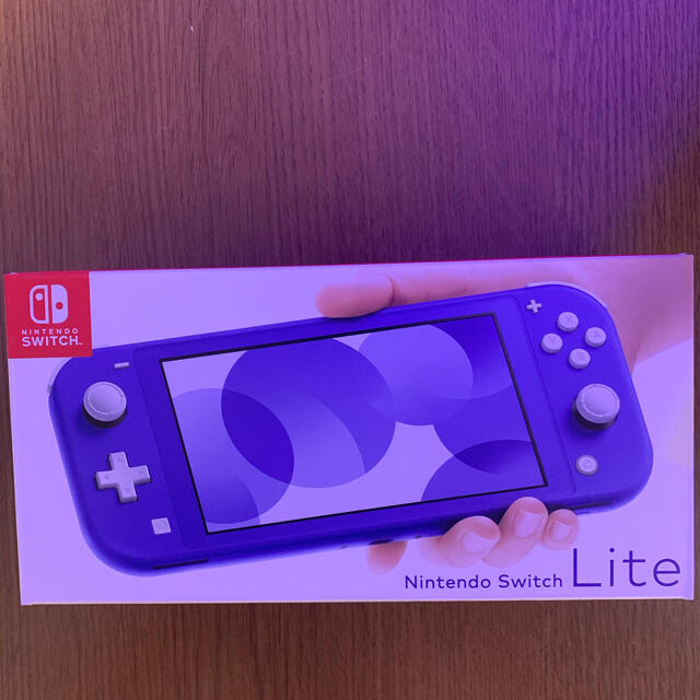 販売用ページ Nintendo Switch LITE ブルー 本体 新品未開封 店舗印