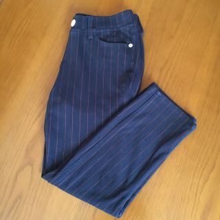 リーさえ様専用✨Navy   クロップドパンツ　Ｓサイズ(クロップドパンツ)