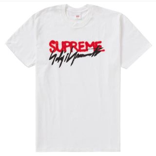 シュプリーム(Supreme)のSupreme Yohji Yamamoto Logo Tee White(Tシャツ/カットソー(半袖/袖なし))