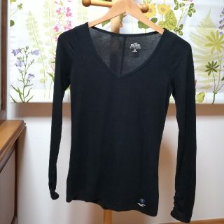 ホリスター(Hollister)の✨HOLLISTER ホリスター 黒色のカットソーSサイズ(Tシャツ(長袖/七分))