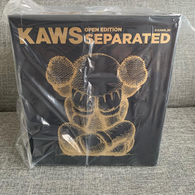 KAWS SEPARATED Black ブラック