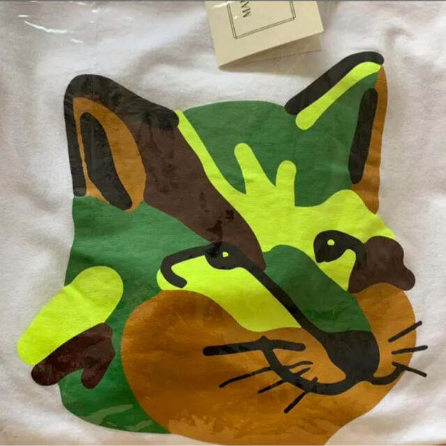 MAISON KITSUNE'(メゾンキツネ)の新品 メゾンキツネ NEON FOX PRINT Tee Tシャツ シャツ メンズのトップス(Tシャツ/カットソー(半袖/袖なし))の商品写真