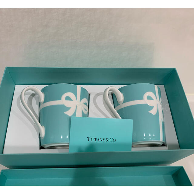 Tiffany & Co.(ティファニー)の未使用⭐︎TIFFANY&Coマグカップ インテリア/住まい/日用品のキッチン/食器(食器)の商品写真