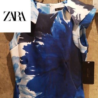 ザラ(ZARA)の【Flower 総柄】ZARA BASICワンピース　EMODA エミリオプッチ(ひざ丈ワンピース)