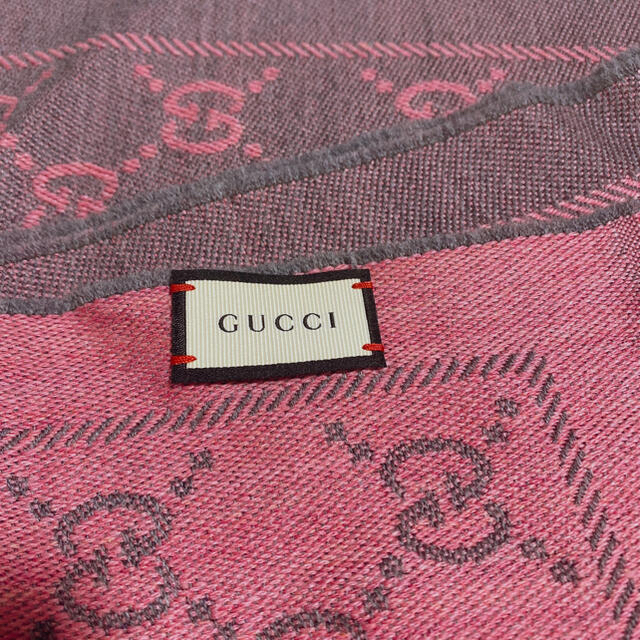 在庫あり/即出荷可】 極美品✨GUCCI GGジャガード ウール シルク