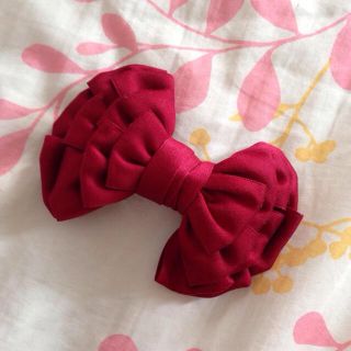 ローズバッドカップルズ(ROSE BUD)の＊リボンバレッタ(ヘアピン)