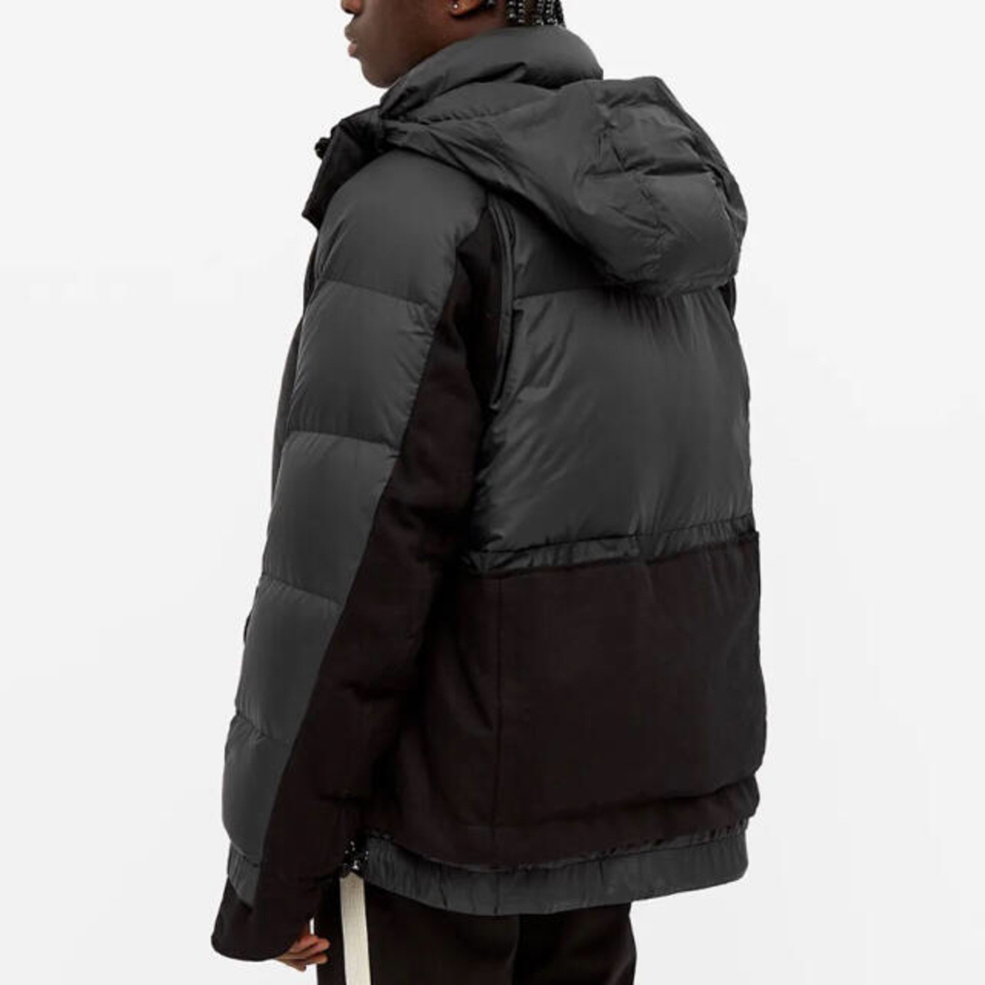 NIKE - ◇ NIKE × sacai 異素材ドッキングダウンジャケット NIKE - ◇ NIKE × sacai 異素材ドッキングダウンジャケット
