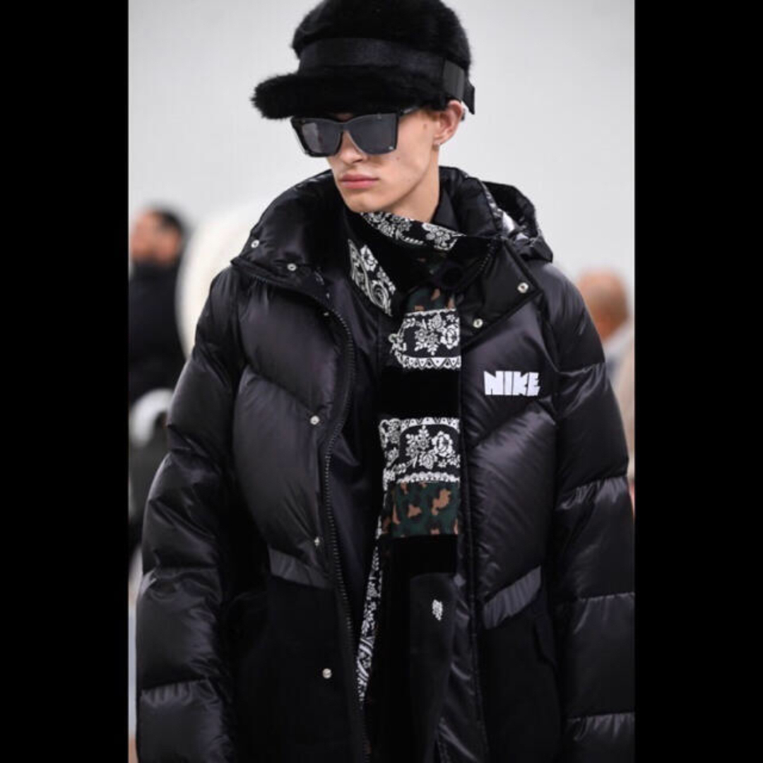 NIKE - ◇ NIKE × sacai 異素材ドッキングダウンジャケット NIKE - ◇ NIKE × sacai 異素材ドッキングダウンジャケット