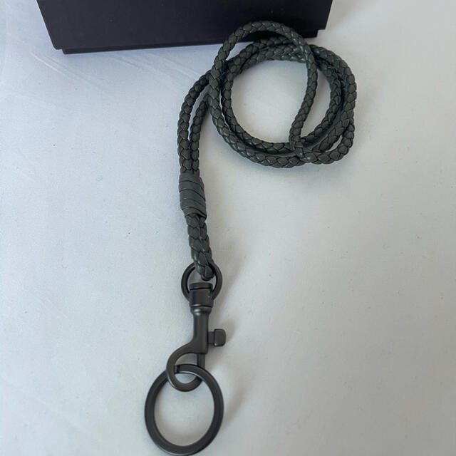 新品 BOTTEGA VENETA ボッテガヴェネタ レザーキーチェーン horizonte