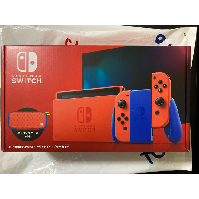 【新品未使用】Nintendo Switch マリオレッド×ブルーセット