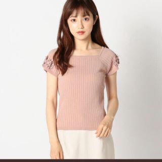 ミッシュマッシュ(MISCH MASCH)のミッシュマッシュ　フラワートップス(カットソー(半袖/袖なし))