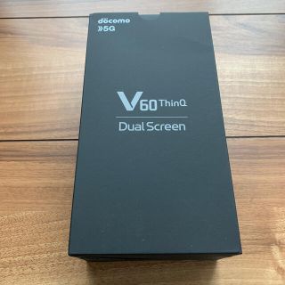 エルジーエレクトロニクス(LG Electronics)のdocomo  LG V60 ThinQ 5G L-51A (スマートフォン本体)