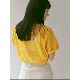 アングリッド(Ungrid)のUngrid クラックロゴTee アングリッド(Tシャツ(半袖/袖なし))