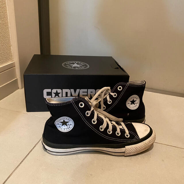 CONVERSE(コンバース)のコンバース　ゴアテックス　黒　ハイカットスニーカー レディースの靴/シューズ(スニーカー)の商品写真