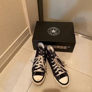 コンバース(CONVERSE)のコンバース　ゴアテックス　黒　ハイカットスニーカー(スニーカー)