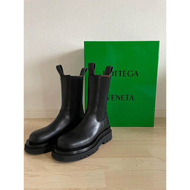 レディースbottega veneta ボッテガ ラグブーツ　35.5