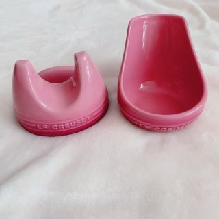 ルクルーゼ(LE CREUSET)のルクルーゼ  リッドスタンド レードルスタンド セット(収納/キッチン雑貨)