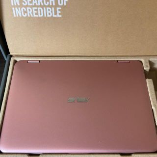 エイスース(ASUS)の【む さん専用】ASUS TP203n ローズゴールド(ノートPC)