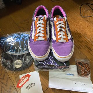 ヴァンズ(VANS)のvans × mindseeker old skool キャップ付き(スニーカー)