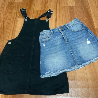 ザラキッズ(ZARA KIDS)のスカート2点セット　128cm(スカート)