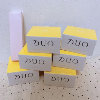 DUO デュオ ザ クレンジングバーム クリア 90g×6個＋おまけ付き(クレンジング/メイク落とし)