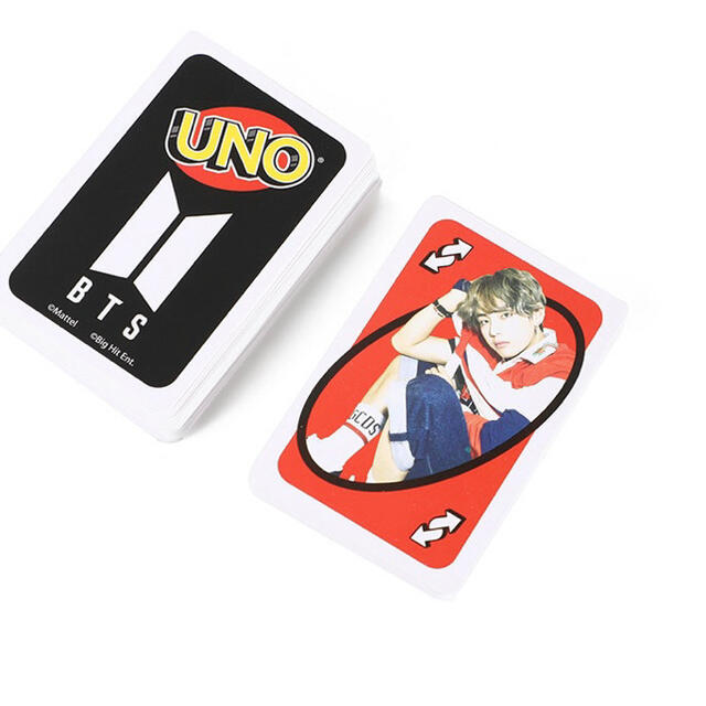 UNO BTS ウノ カードゲーム 防弾少年団　バンタン エンタメ/ホビーのテーブルゲーム/ホビー(トランプ/UNO)の商品写真