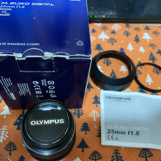 オリンパス(OLYMPUS)のオリンパス M.ZUIKO DIGITAL 25mm F1.8 ブラック(レンズ(単焦点))