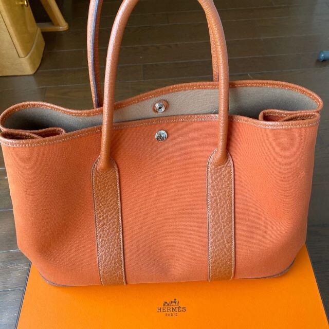 最大の割引 Hermes ♪ HERMESガーデンパーティ ♪ - トートバッグ