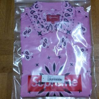 シュプリーム(Supreme)のSupreme Bandana Silk S/S Shirt　バンダナシャツ‼(シャツ)