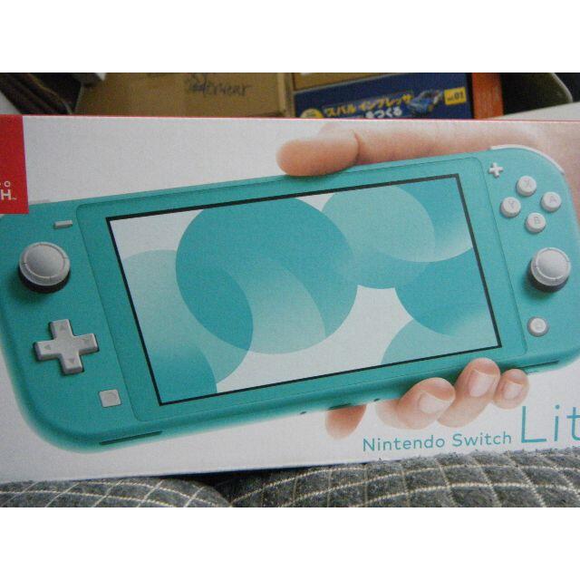 任天堂(ニンテンドウ)の【新品】Nintendo Switch Lite ターコイズ エンタメ/ホビーのゲームソフト/ゲーム機本体(家庭用ゲーム機本体)の商品写真