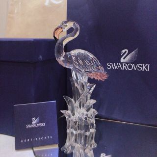 スワロフスキー(SWAROVSKI)のスワロフスキー　フラミンゴ　289733(置物)