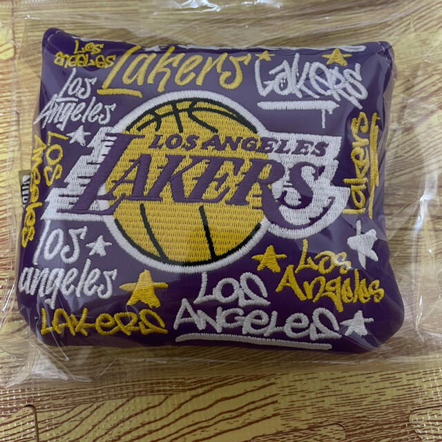 【限定品】Los Angeles Lakersスパイダーヘッドカバー ゴルフ