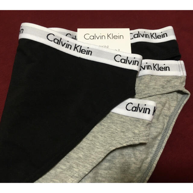 Calvin Klein(カルバンクライン)の新品未使用　S Calvin Kleinカルバンクライン ショーツ  二枚セット レディースの下着/アンダーウェア(ショーツ)の商品写真