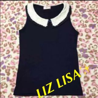 リズリサ(LIZ LISA)の美品✨❗️penderie by LIZ LISA ノースリーブ トップス(カットソー(半袖/袖なし))