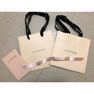 ジルスチュアート(JILLSTUART)のジルスチュアート 紙袋 ショップ袋　リボン付き(ショップ袋)