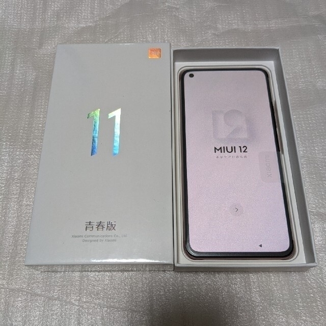 Xiaomi Mi 11 Lite 5G 8/128 青春版→グローバル版 桜