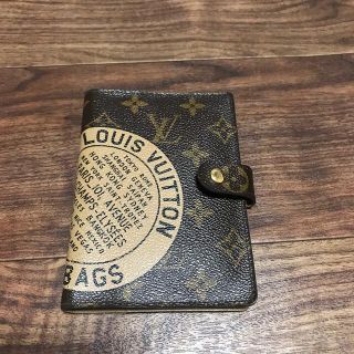 ルイヴィトン(LOUIS VUITTON)のルイ・ヴィトン　6穴システム手帳(パスケース/IDカードホルダー)