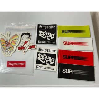 シュプリーム(Supreme)のsupreme ベティー  モーションロゴ　ステッカー　セット　まとめ売り(ノベルティグッズ)