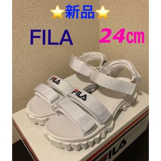 フィラ 白 サンダル(レディース)の通販 14点 | FILAのレディースを買う