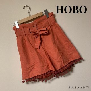 ホーボー(hobo)のHOBO LONDON♡import ポンポン付きショートパンツ(ショートパンツ)