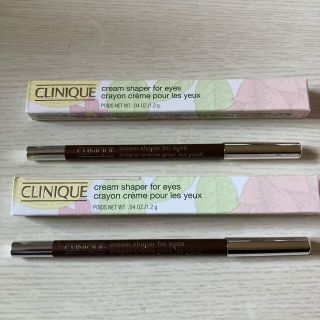 クリニーク(CLINIQUE)のCLINIQUE クリーム シェイパー フォー アイ 105 2本セット(アイライナー)