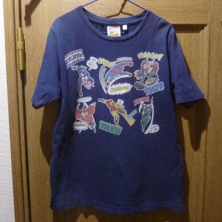 ジーユー(GU)のマーベルヒーローのＴシャツ　サイズ130(Tシャツ/カットソー)