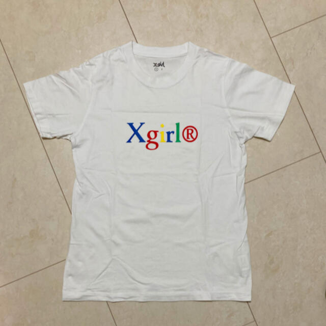 X-girl(エックスガール)のX-girl シンプルロゴTシャツ レディースのトップス(Tシャツ(半袖/袖なし))の商品写真