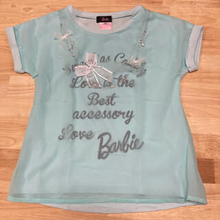 バービー(Barbie)のBarbie   デザインTシャツ　130(Tシャツ/カットソー)