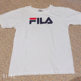 フィラ(FILA)のFILATシャツ半袖白(シャツ)