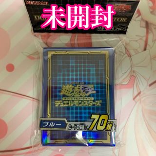 ユウギオウ(遊戯王)の遊戯王　デュエリストカードプロテクター　ブルー(カードサプライ/アクセサリ)