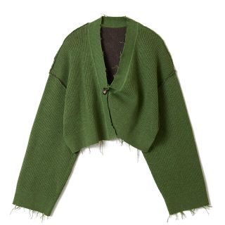 perverze Double Face Rib Cardigan(カーディガン)